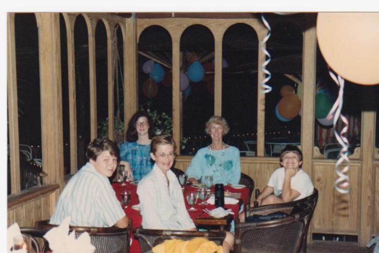 Mongoose restuarant with Sally and Helen