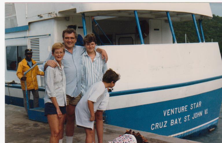 The famous ferry to St. John
